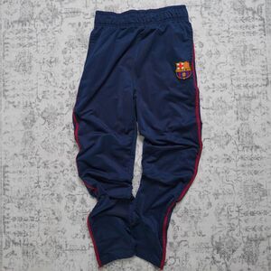 Authentic FC Barcelona Soccer Official Track Training Pants – Men’s Large